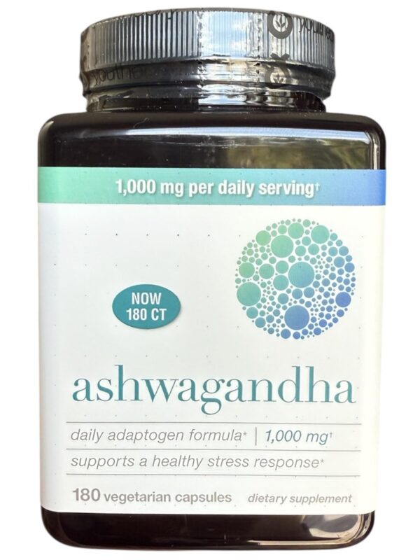 Frente del envase Ashwagandha orgánica