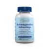 Ashwagandha Advantage suplemento orgánico para estrés 60 cápsulas