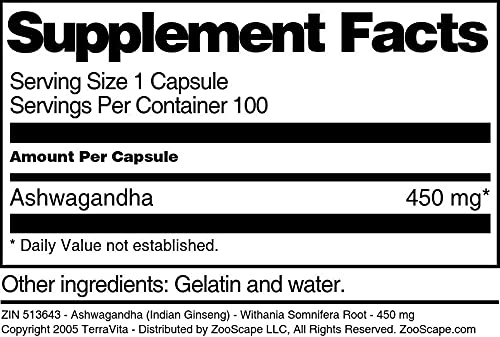 Version 1.0.0 Cápsulas Ashwagandha TerraVita suplemento natural bienestar