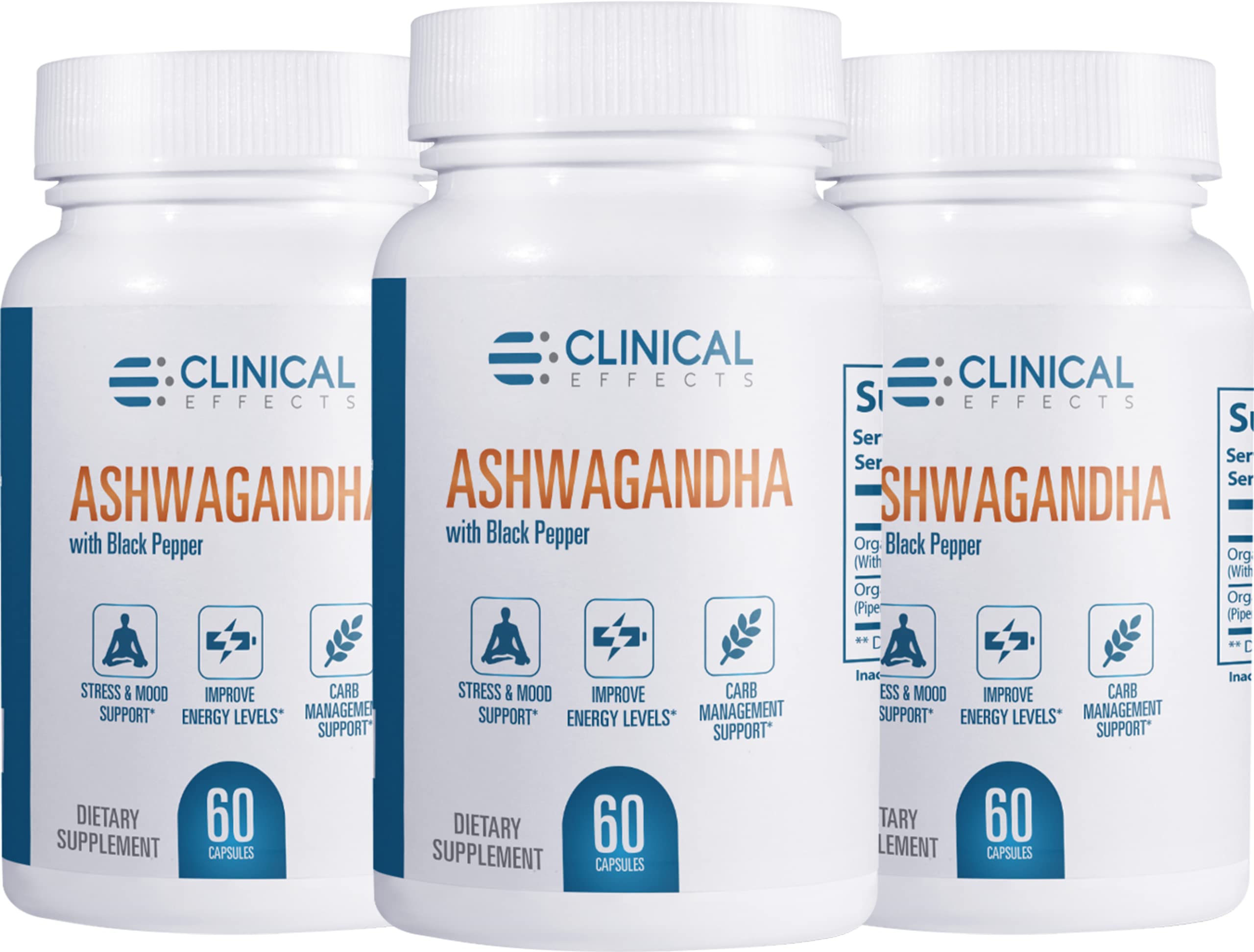 Clinical Effects Ashwagandha Black Pepper
