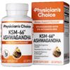 Ashwagandha KSM-66 extracto raíz 1000mg cápsulas veganas