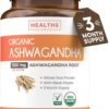 Version 1.0.0 Ashwagandha orgánica 180 tabletas Healths Harmony