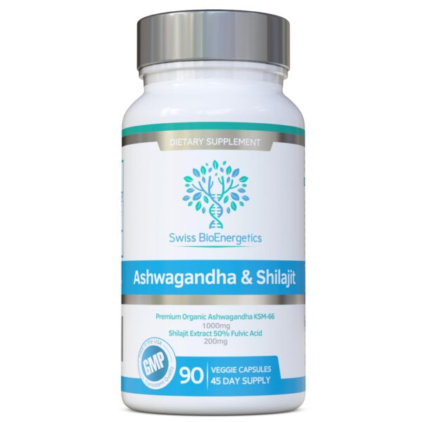 Frente del envase Ashwagandha Shilajit