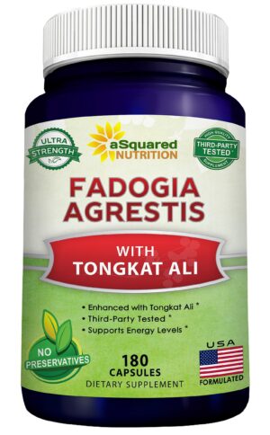 aSquared Nutrition Fadogia Agrestis Tongkat Ali frasco