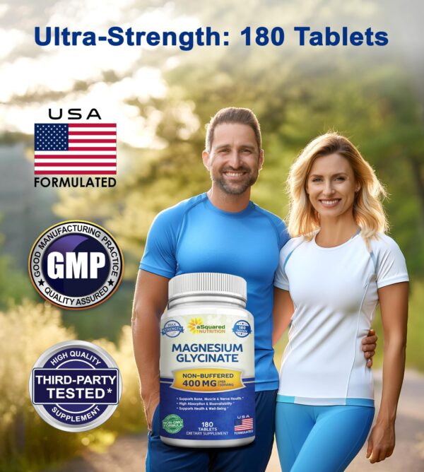 Etiqueta FoodsPlus Magnesio glicinato