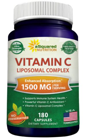 aSquared Nutrition vitamina c liposomal suplementos 1500mg