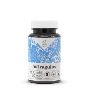 Version 1.0.0 Astrágalo cápsulas Garden Organics frasco 60 unidades