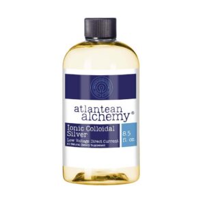 Atlantean Alchemy plata coloidal iónica frontal