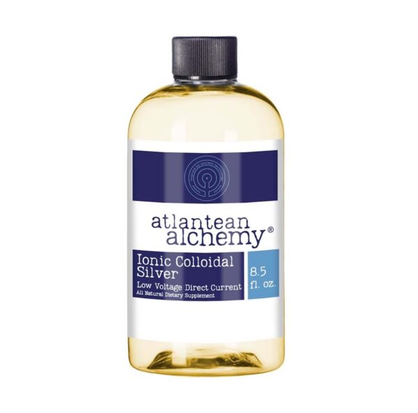 Atlantean Alchemy plata coloidal iónica frontal