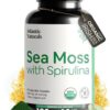 Atlantic Naturals Musgo Marino con Espirulina cápsulas