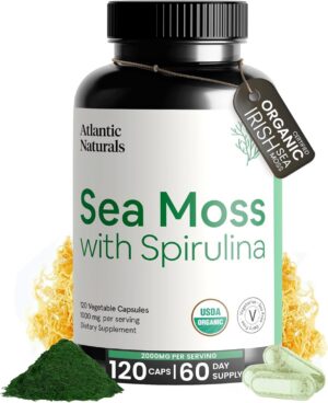 Version 1.0.0 Atlantic Naturals Musgo Marino con Espirulina cápsulas