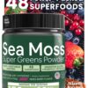 Atlantic Naturals polvo super greens musgo marino orgánico