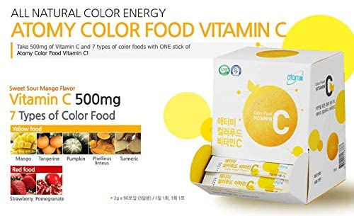ATOMY Colorfood caja polvo vitamina c 180g