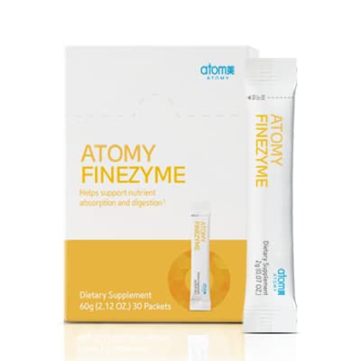 Atomy Finezyme Pineapple Fermentation Enzimas Digestivas - paquete frontal