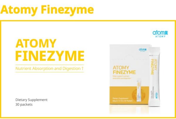 Etiqueta de Atomy Finezyme Pineapple Fermentation