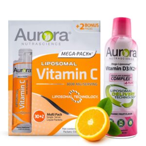 Frente de envase Aurora Liposomal Vitamina C