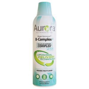 Aurora Nutrascience suplemento complejo b liposomal 16 onzas frasco