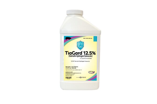 Frente de etiqueta Aurora TiaGard 12.5% liquido concentrado 1 L