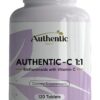 Authentic C vitamina c bioflavonoides 120 tabletas kosher