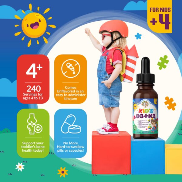 Frasco de 2 oz con gotitas para niños