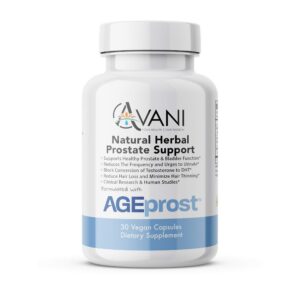 Avani Health suplemento próstata para hombres mejora sueño y energía