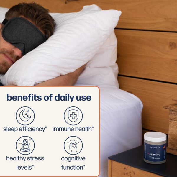 Cápsulas Avantera Unwind detalle