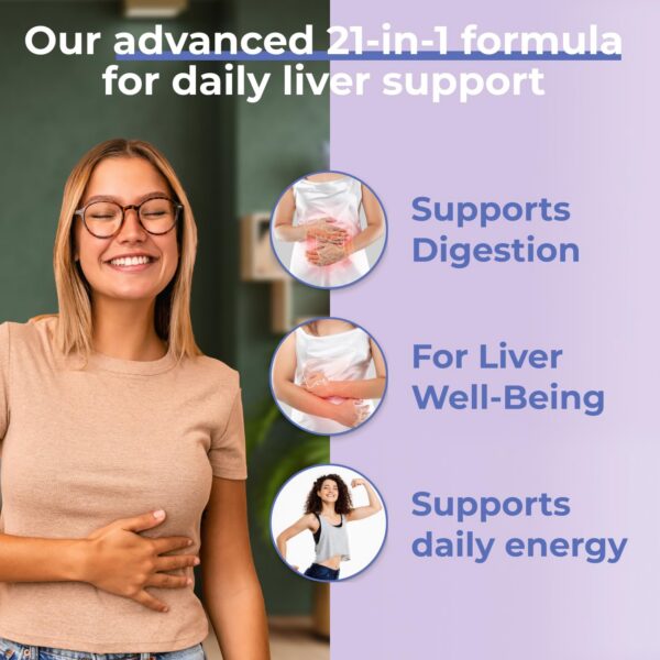 Version 1.0.0 Botella con cápsulas veganas Avenir Nutrition para salud hepática