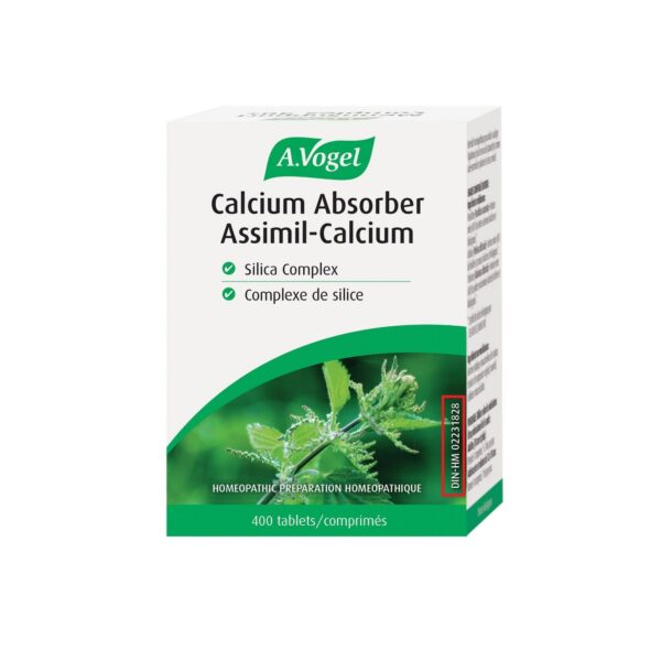 Tabletas Calcium Absorption de A.Vogel
