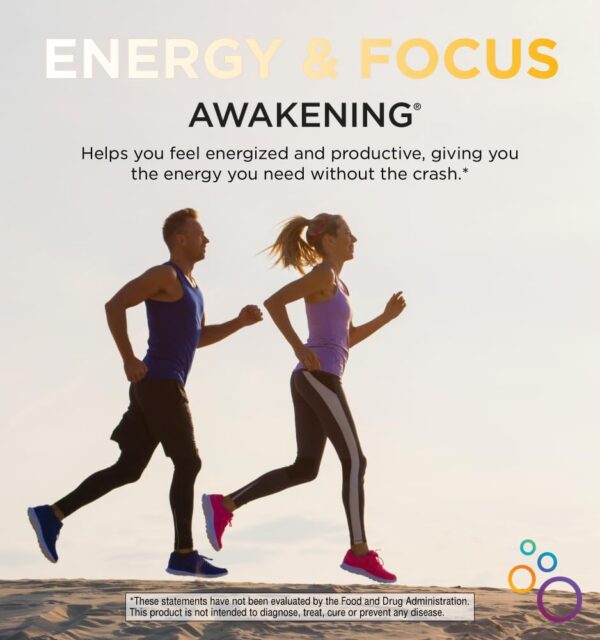Awakening cápsulas para energía y concentración reforzada