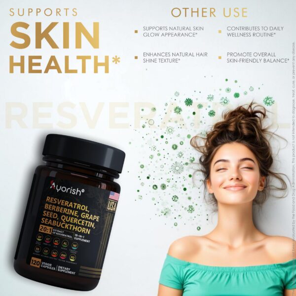 Cápsulas vegetarianas de Resveratrol