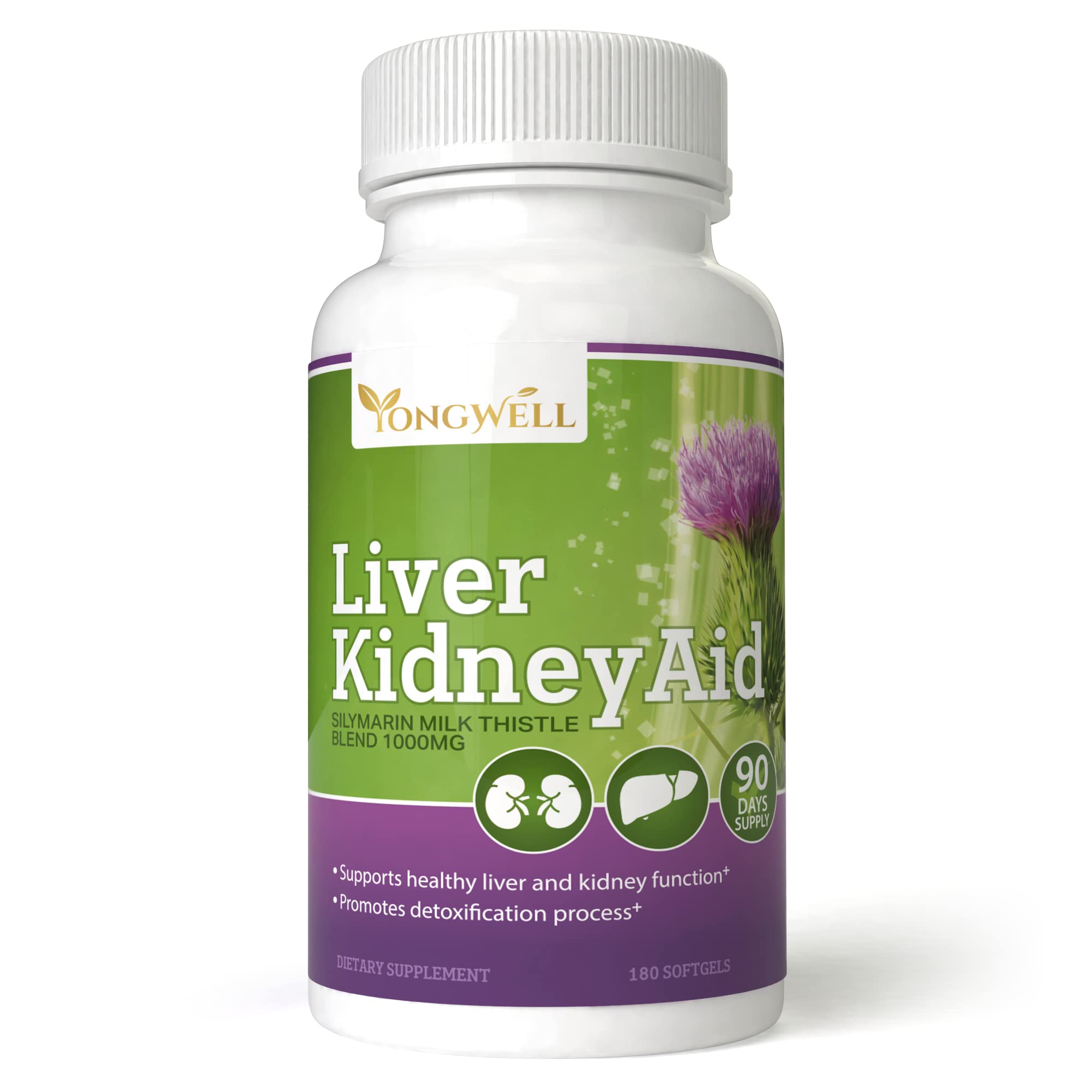 New Green Nutrition Liver and Kidney Support Herbal Supplement