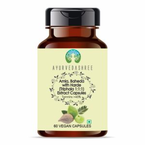 Cápsulas de Extracto de Triphala AYURVEDASHREE