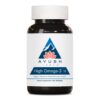 Ayush Herbs High Omega-3 botella frente