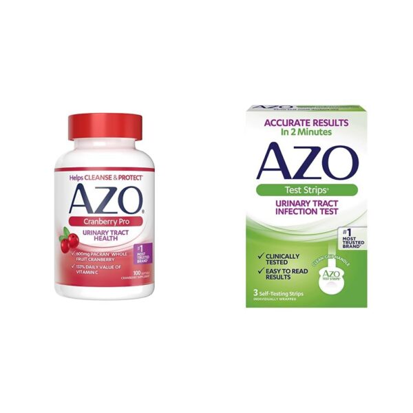 Suplemento AZO Cranberry Pro cápsulas para salud urinaria