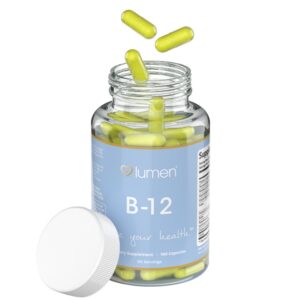 Version 1.0.0 Frasco de B-12 Complex frente