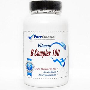 Version 1.0.0 B-Complex 100 Vitamin cápsulas envase frontal