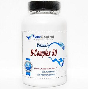 Version 1.0.0 B-Complex 50 Vitamina PureControl 200 cápsulas frasco