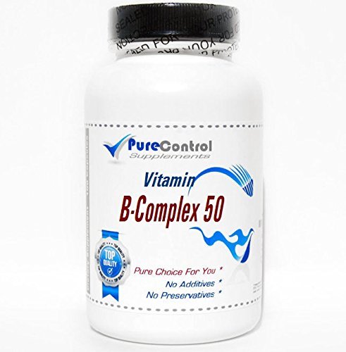 B-Complex 50 Vitamina PureControl 200 cápsulas frasco