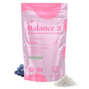 B-FIT B Inositol Balance polvo suplemento sabor baya
