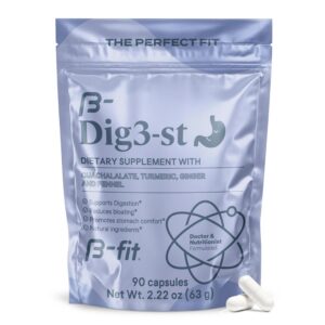 B-FIT DIG3-ST suplemento herbal digestivo 60 cápsulas naturales