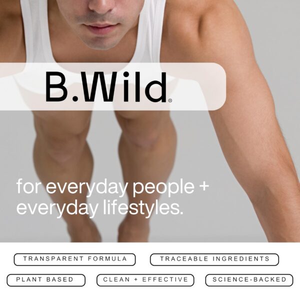 B.Wild mezcla multivitamínica 300 g té verde durazno probióticos