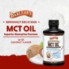 Aceite MCT con sabor a coco para café keto Barlean's