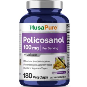 Version 1.0.0 Policosanol NusaPure cápsulas vegetales