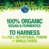 Envase de Greens de Natural Factors en fondo claro
