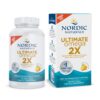 Frente de Nordic Naturals Ultimate Omega 2X con sabor limón