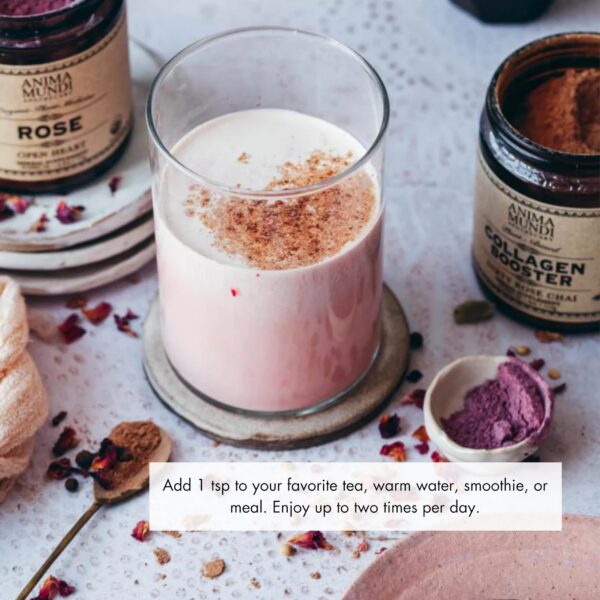 Mezcla para beber en vaso