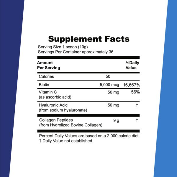 Version 1.0.0 Etiqueta con detalles de ingredientes