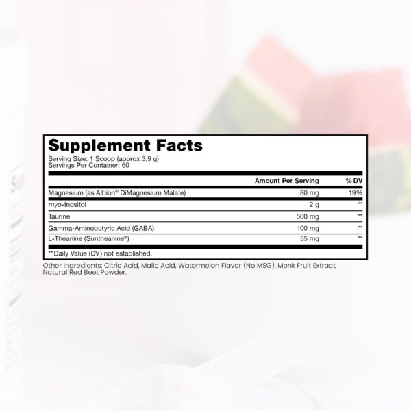 Etiqueta lateral con logo de Pure Therapro Rx