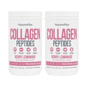 NaturesPlus Collagen Peptides Berry Lemonade envase frontal