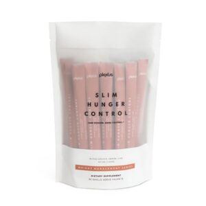 Frente de etiqueta Plexus Slim sabor sweet tea